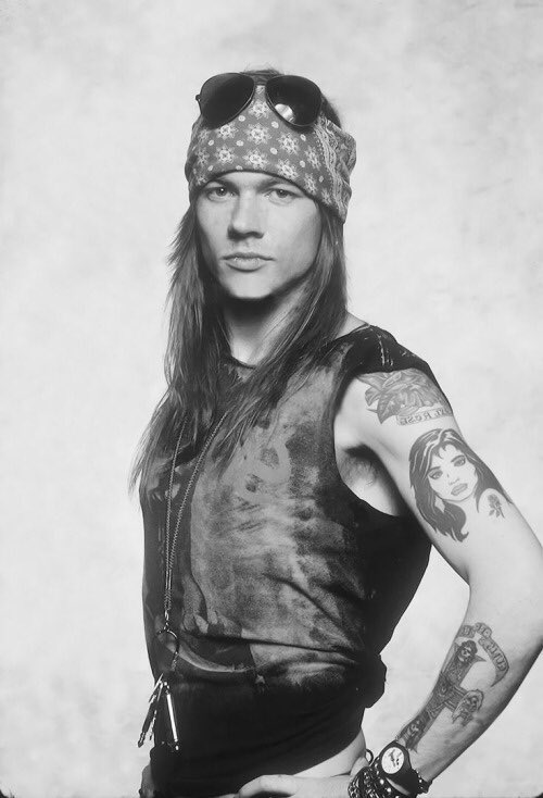 Happy birthday Mr. Axl Rose! Singer, songwriter, rock star, legend   