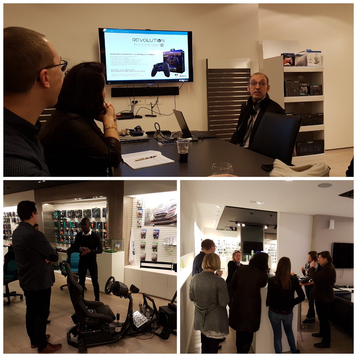 4ème rencontre commission digital @CCIGrandLille pour préparer nos actions 2018. Réunion délocalisée à la rencontre de la société <a href="/BigbenFrance/">BigbenFR</a>, acteur majeur de l’économie numérique des <a href="/hautsdefrance/">Région Hauts-de-France</a> et leader sur ses marchés (jeu vidéo, téléphonie mobile, audio) #SucessStory