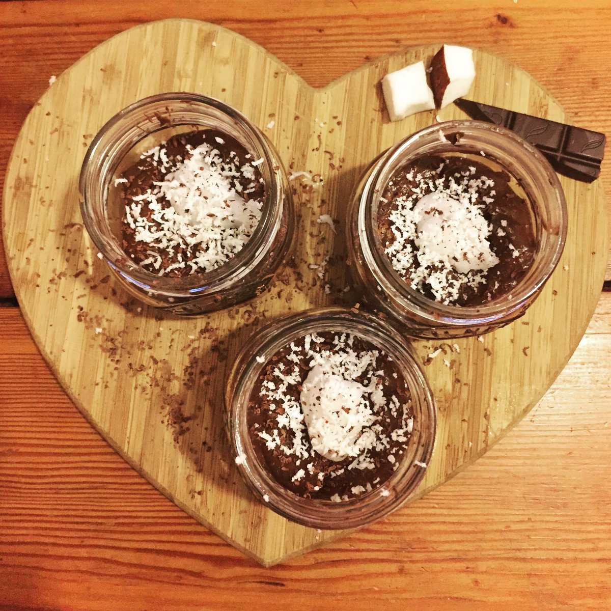 Just made a batch of vegan chocolate mousse with Oreo-coconut oil base #dessert #Vegan #vegandessert #Catering #kilnerjar #weddingcatering