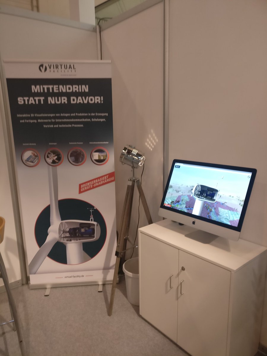 digifanten's tweet photo. Mit #VirtualFacility bieten wir die Möglichkeit, Energieerzeugung interaktiv zu kommunizieren. Details gerne an unserem Stand auf der #Eworld2018 - in Halle 07, Stand Nr. 703 https://t.co/SItY34BtZk