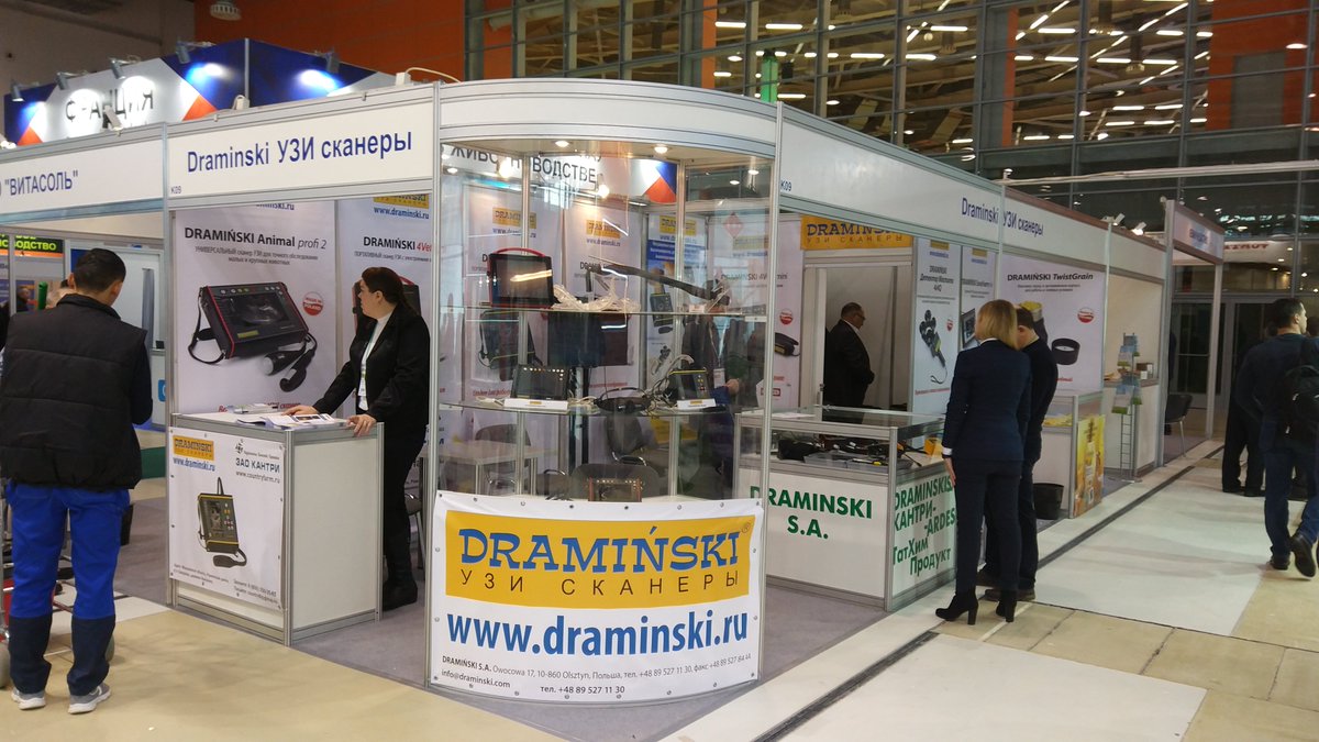 DraminskiPoland's tweet image. We are very busy at the beginning of February :) We invite you to visit our stand on AgroFarm Fair in Moscow.
#OvumPickUP #UltrasoundScanner #veterinarymedicine  #4VetSlim #4VetMini #iScan