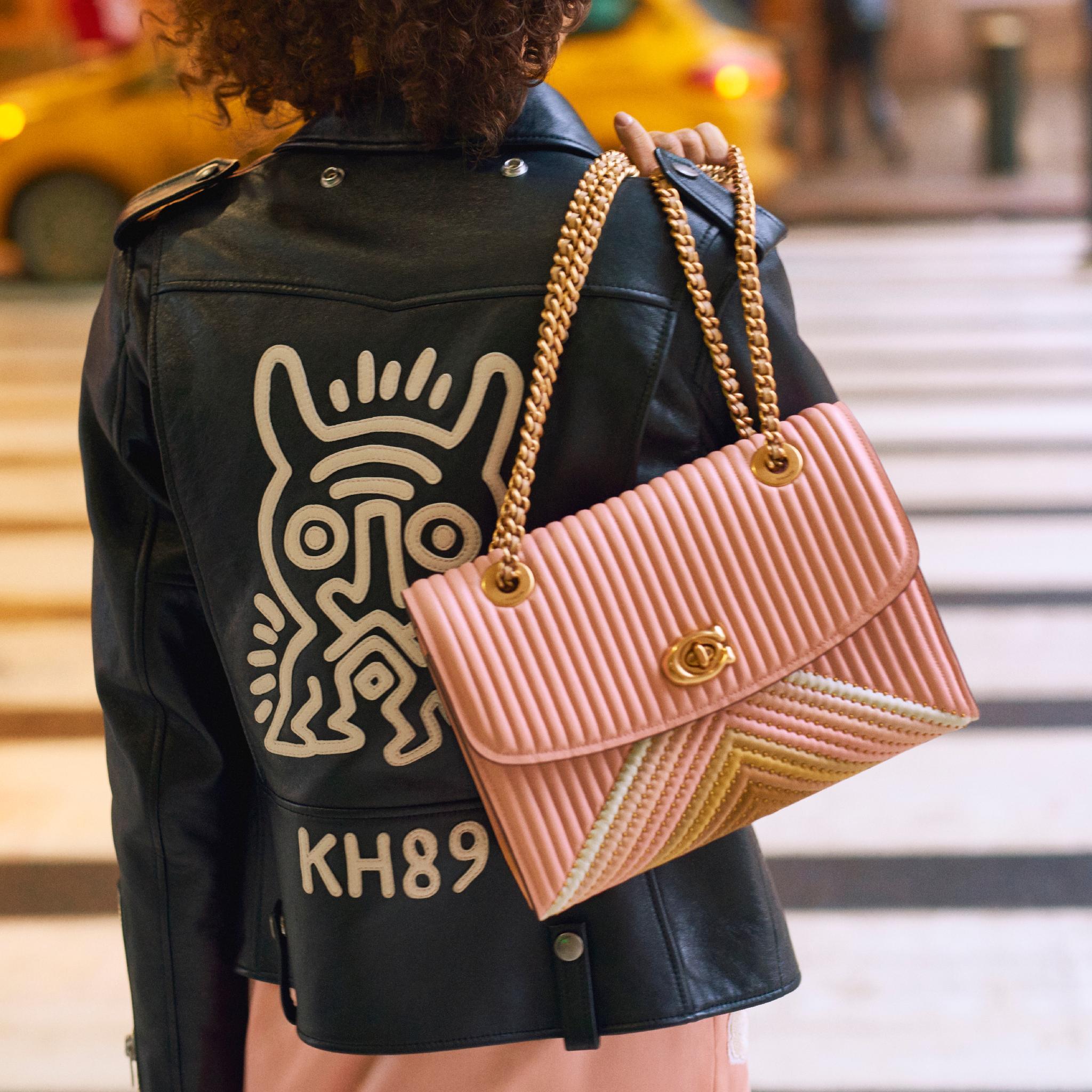 Coach parker colorblock quilted hotsell