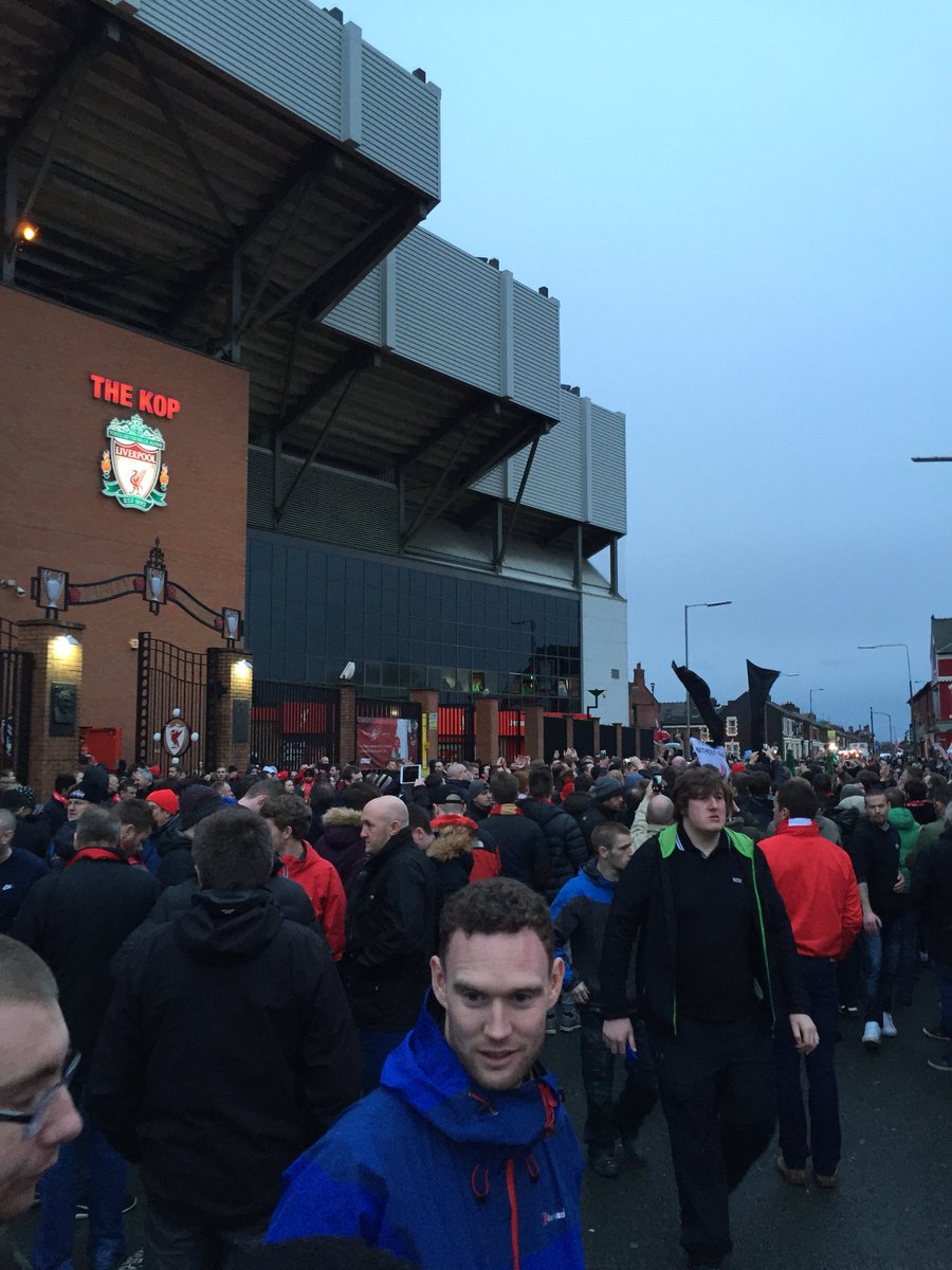 On This Day: Two years ago, over 10,000 supporters walked out on the 77th minute about planned ticket prices. 

Backing up the call by <a href="/SpionKop1906/">Spion Kop 1906</a> just 48 hours earlier, the action prompted <a href="/LFC/">Liverpool FC</a> to reverse their increases.

Supporters do have power ✊🏼