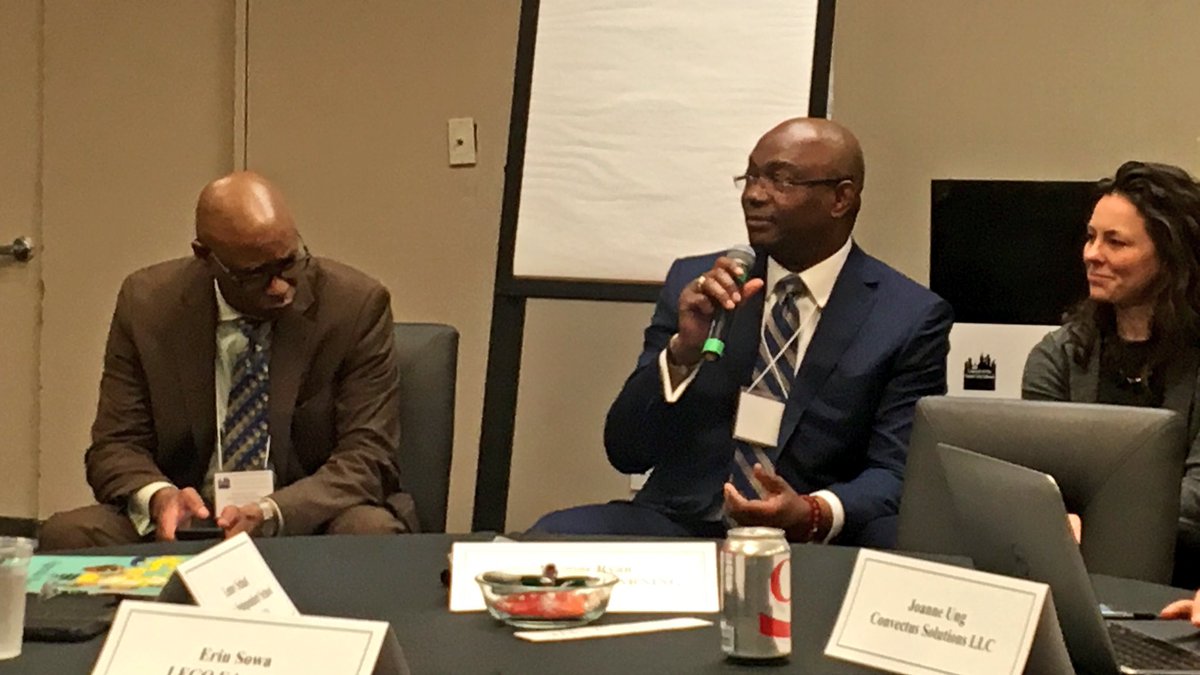 <a href="/APS_InfoTech/">Olufemi Aina</a> Femi Aina on #CyberSecurity panel <a href="/GreatCitySchls/">CGCS</a> #HRITmeeting <a href="/APSCAIO/">Bill Caritj</a> 👍👌🙌
