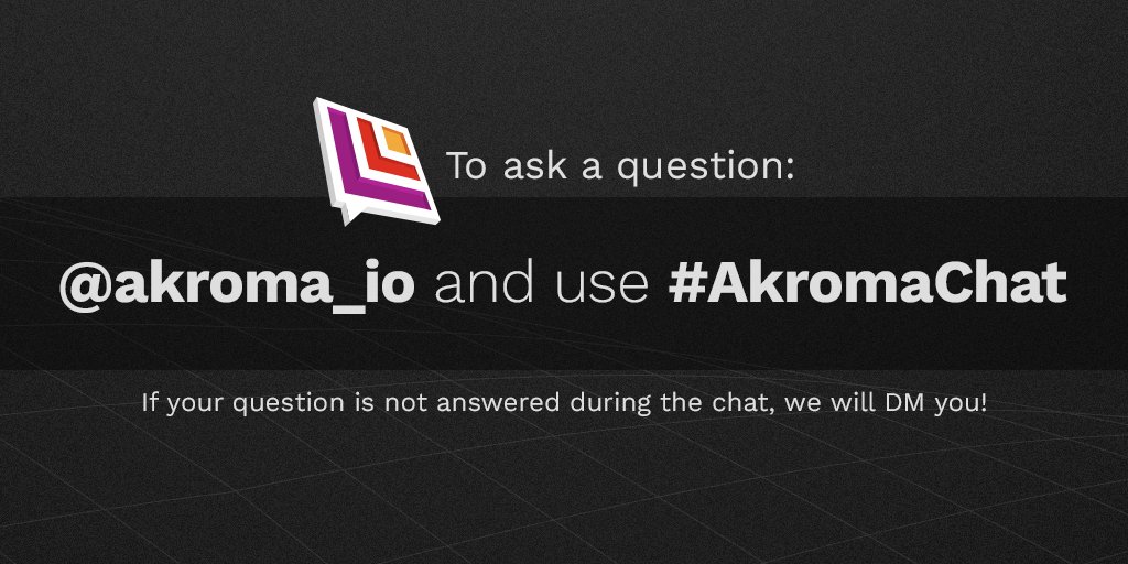 akroma_io's tweet photo. How to #AkromaChat. https://t.co/rFQlsbS5X9