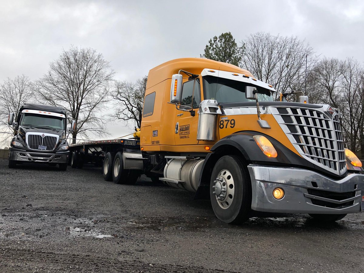 <a href="/JGradyRandolph/">J Grady Randolph Inc</a> was joined by <a href="/BulldogHiway/">Bulldog Hiway Expres</a>, <a href="/LoneStarCarrier/">Lone Star Transportation</a> and <a href="/ewwyliecorp/">EW Wylie Corporation</a> all in one yard last month! Great work everyone!