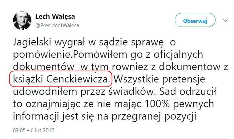 jan_czapski's tweet photo. A zawsze pisał #CenTkiewicz... 😉😂😂😂
#Bolek
@Cenckiewicz https://t.co/cEALN9AIsU