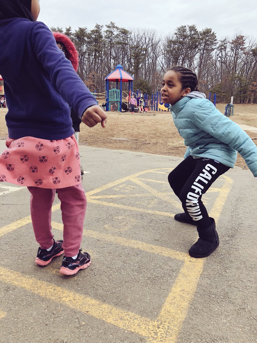 crgildea's tweet photo. Loving the new game we learned today! Thanks @DohertyDana for teaching us! #classicrecess @ColumbiaES_fcps https://t.co/A3fiRf6bBT