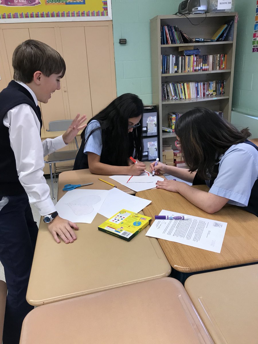 kabfive's tweet photo. St. Elizabeth Ann Seton, Shrub Oak 6rh graders creating logos for the Sacraments! @Seton_ShrubOak @Mary_JaneRS @Sara_Shea72 @DrTimothyMcNiff @ArchNY_Schools https://t.co/xXqEWqJdjm