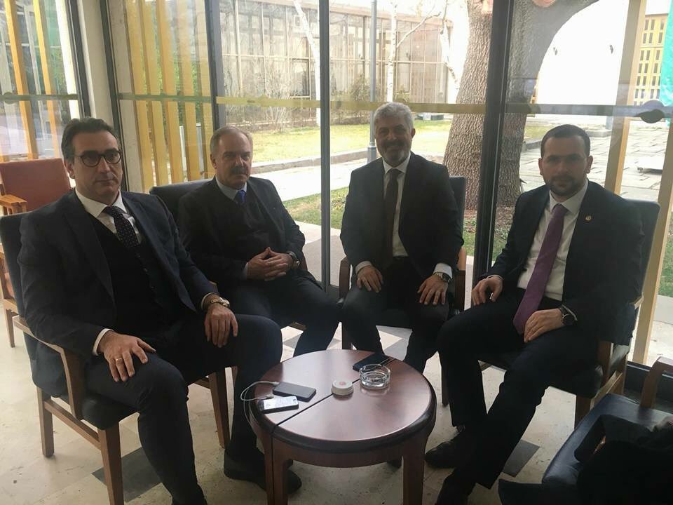 Sürmene Belediye Başkanımız Sayın Rahmi Üstün ve AK Parti Sürmene İlçe Başkanı Sayın Hüseyin Azizoğlu, Ankara ziyaretlerinde TBMM’de Trabzon Milletvekillerimiz ile bir araya geldiler;