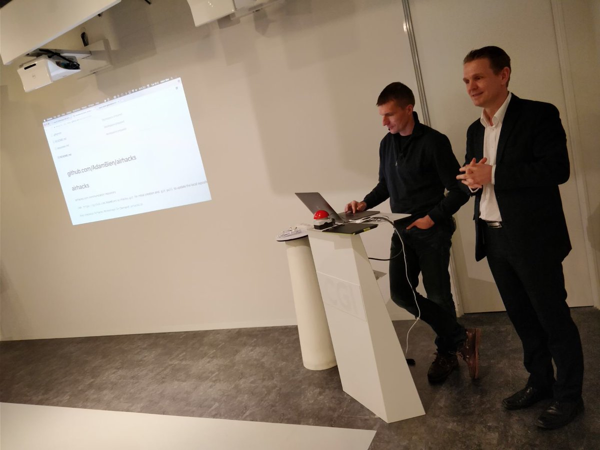 dev_at_CGI's tweet photo. Awesome #nighthacking with @AdamBien @CGI about #JavaEE and #cloudnative development! https://t.co/q4uB25Fx9s
