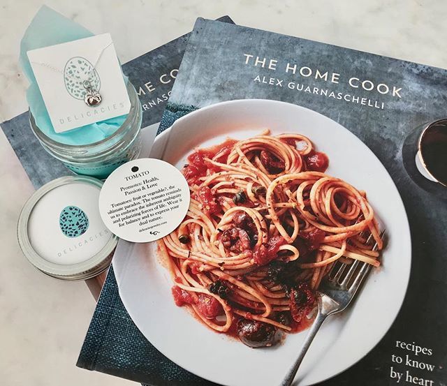 andrewzimmern's tweet photo. #ValentinesDay Giveaway: WIN a #Tomato pendant from @DelicaciesJewel or @guarnaschelli's new cookbook, The Home Cook. Red + juicy, the tomato represents passion. Perfect for the one you love, who loves food. RT TO WIN! https://t.co/jGwGpR0cYm https://t.co/rUhFS9xSFz https://t.co/FsMAYBK6On