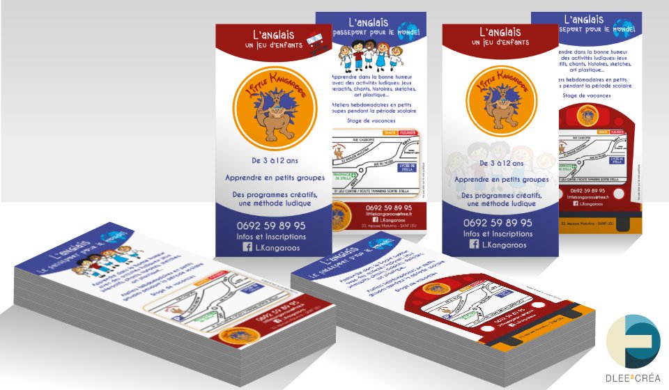 DLee2Crea's tweet photo. Merci "Little Kangaroos" pour leur confiance.
Si vous aussi souhaitez un flyer adapté à l'image de votre entreprise vous pouvez me contacter.
#madeinFrance #Infographie #Outremer #LaReunion #Flyers https://t.co/DWoynAUgPU