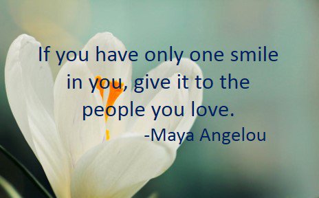 BN_care's tweet photo. #BNTIPS 😊 ❤️ #MayaAngelou #quotes #smile #love https://t.co/vhnYr295ZX