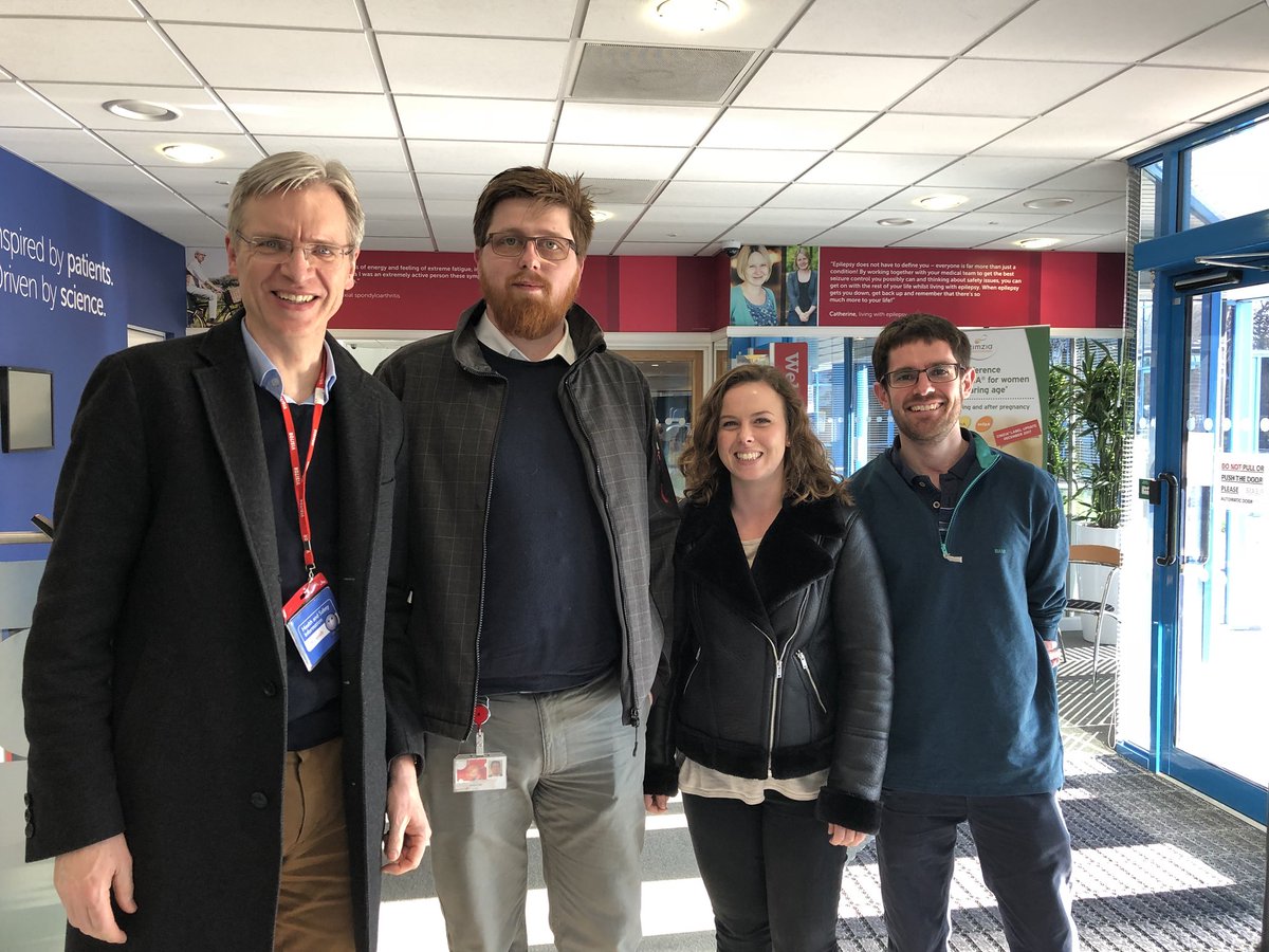A wonderful day at UCB in Slough with a great team of synthetic organic chemists. Thank you Jakub for the opportunity to present our work!