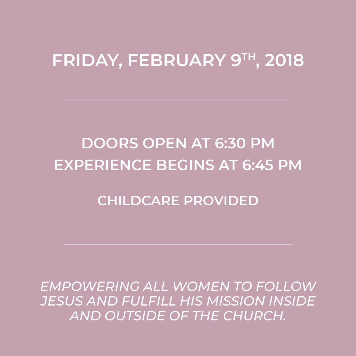 Call Her Night is back this Friday with Pastor Chantel Norman 💕 Doors open at 6:30PM and child care is provided. For more info, visit churchlv.com/callher!

We’ll see you there! #callher