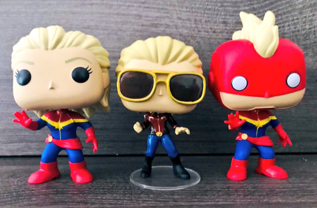 carol danvers funko pop