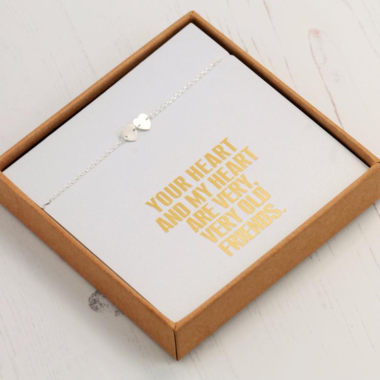 NunuJewellery's tweet photo. Valentine's Day isn't just about those who are in couples, treat your Best Friend to this delicate sterling silver bracelet - shop https://t.co/kc51pBj5ZD https://t.co/cUbzDrPQNv