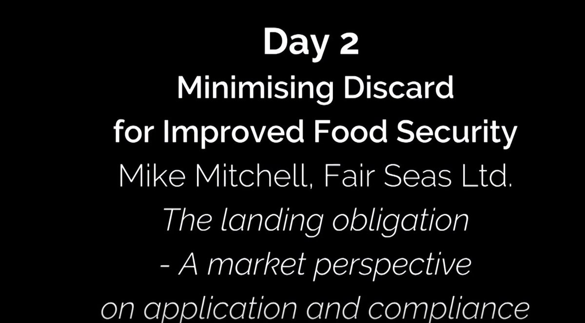 endoverfishing_'s tweet photo. In case you missed it - Mike Mitchell: Minimising Discard for Improved Food Security https://t.co/ORbcHp3gkg #WSC2017 #seafood #sustainableseafood #CFPreality #discards https://t.co/nICz62T6Ur