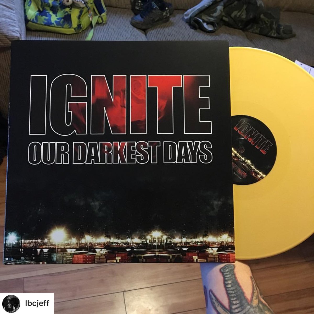 #ignite vinyl via lbcjeff / instagram