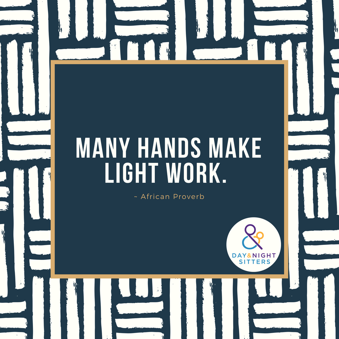 DayNightSitters's tweet photo. Working together is always best #Sharingiscaring https://t.co/RhntHo861h