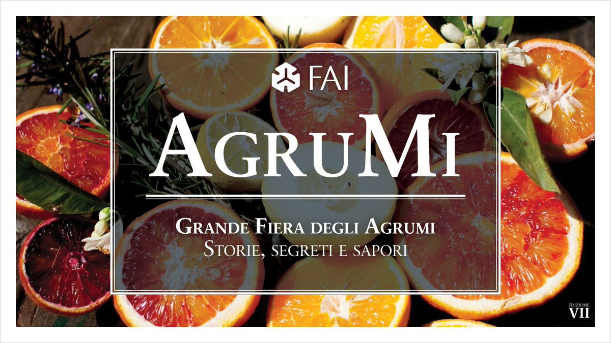 salaceto's tweet photo. I nostri Limoni 🍋 e i nostri prodotti in mostra a Milano a Villa Necchi il 17 e 18 febbraio con il FAI - Fondo Ambiente Italiano per la Fiera degli Agrumi - Storie, Segreti e Sapori.
Vi aspettiamo!!! https://t.co/dLKkyxlbCH