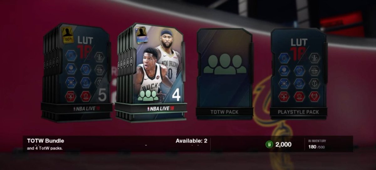 LUTNews's tweet photo. Today in LUT! #TeamoftheWeekSolo #TOTWPacks #PlaystylePacks #RosterUpdate https://t.co/XeWeBpKTbI