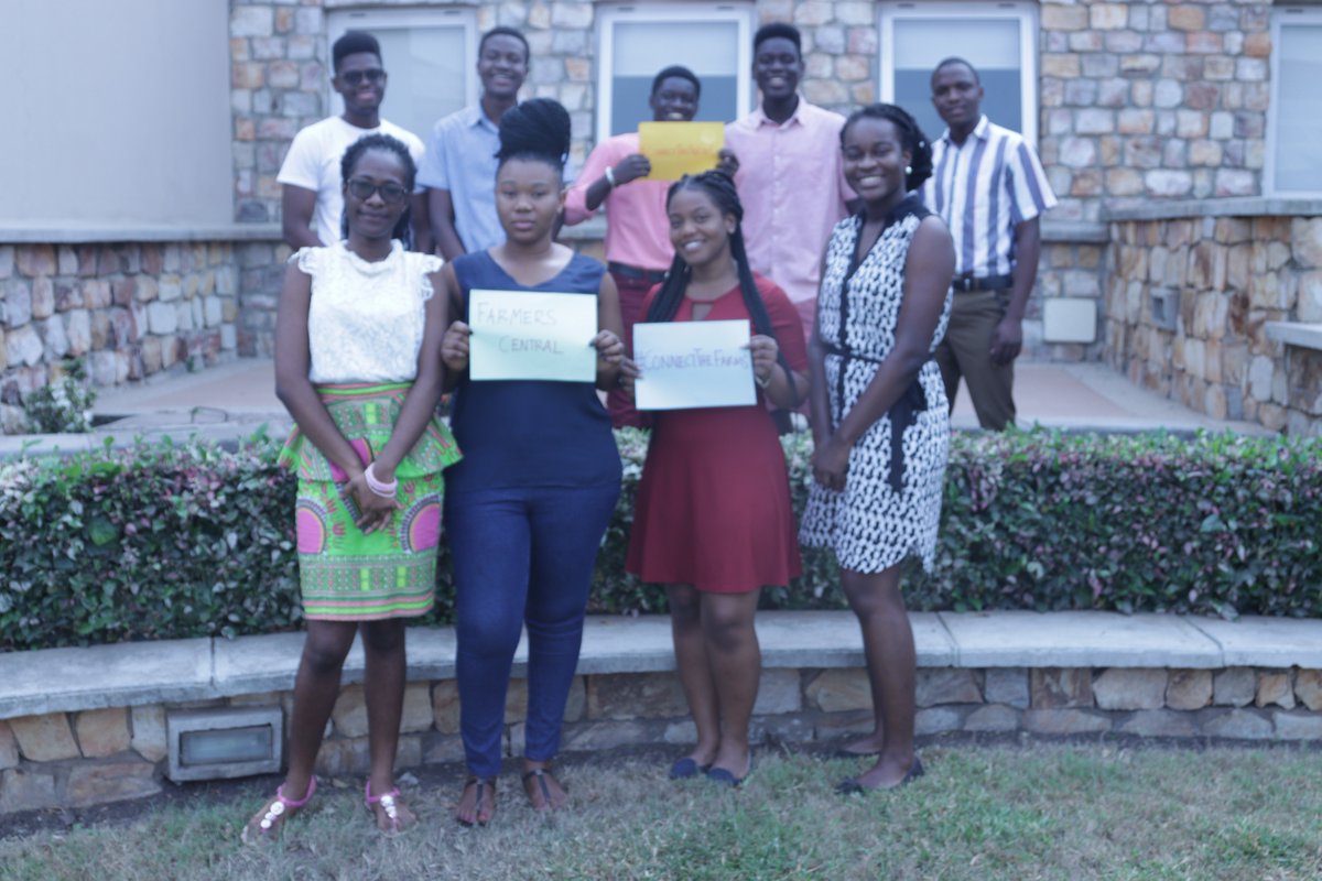 Ashesi_FDE's tweet photo. Launching at #FDElaunch at @Ashesi with #ConnectTheFarmers - Farmers Central. https://t.co/8Aub9QufSt