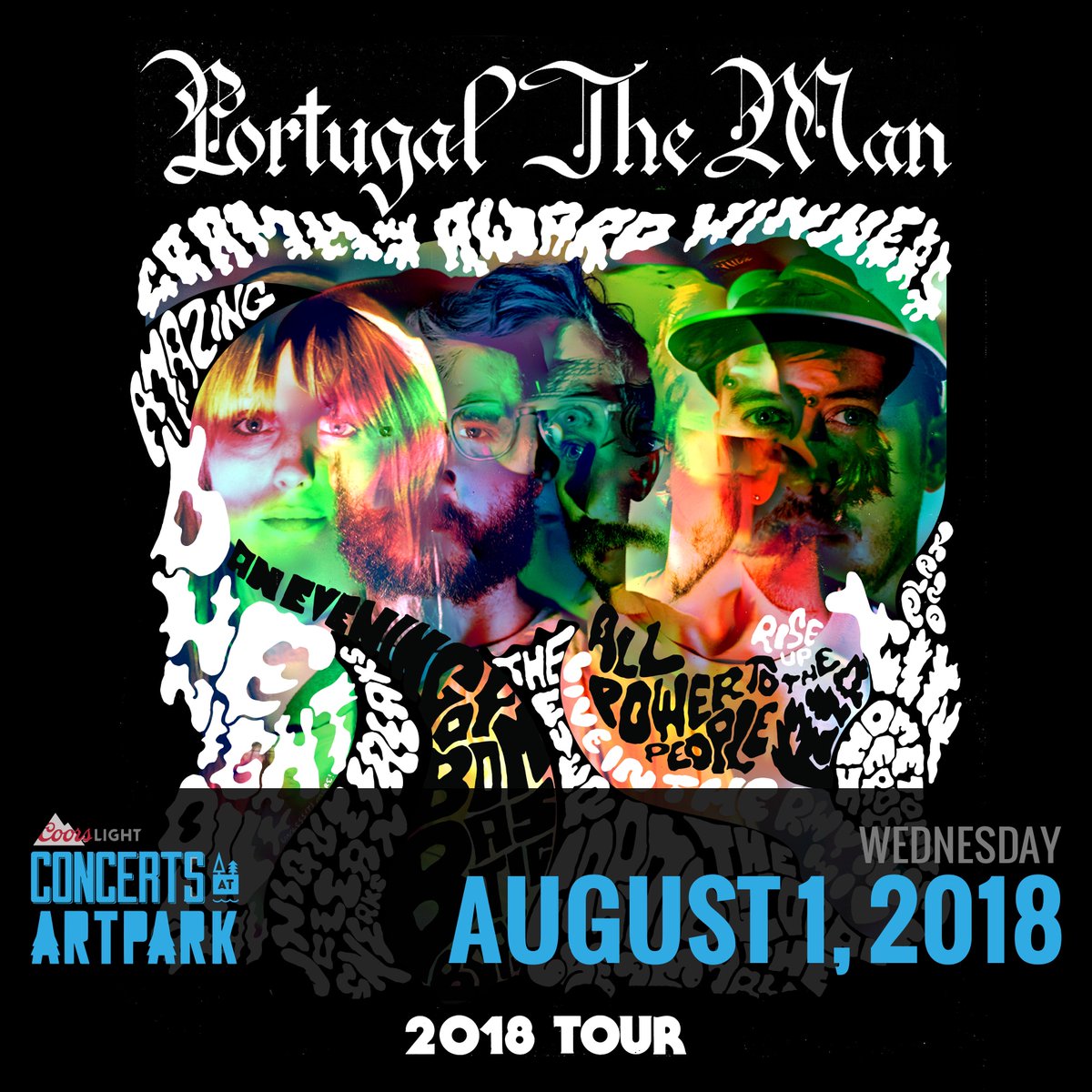ArtparkNY's tweet image. #justannounced @portugaltheman live at Artpark August 1 as part of #CoorsLightConcerts lineup! Tickets on sale Fr Feb 9 at 10am. artpark.net for details.