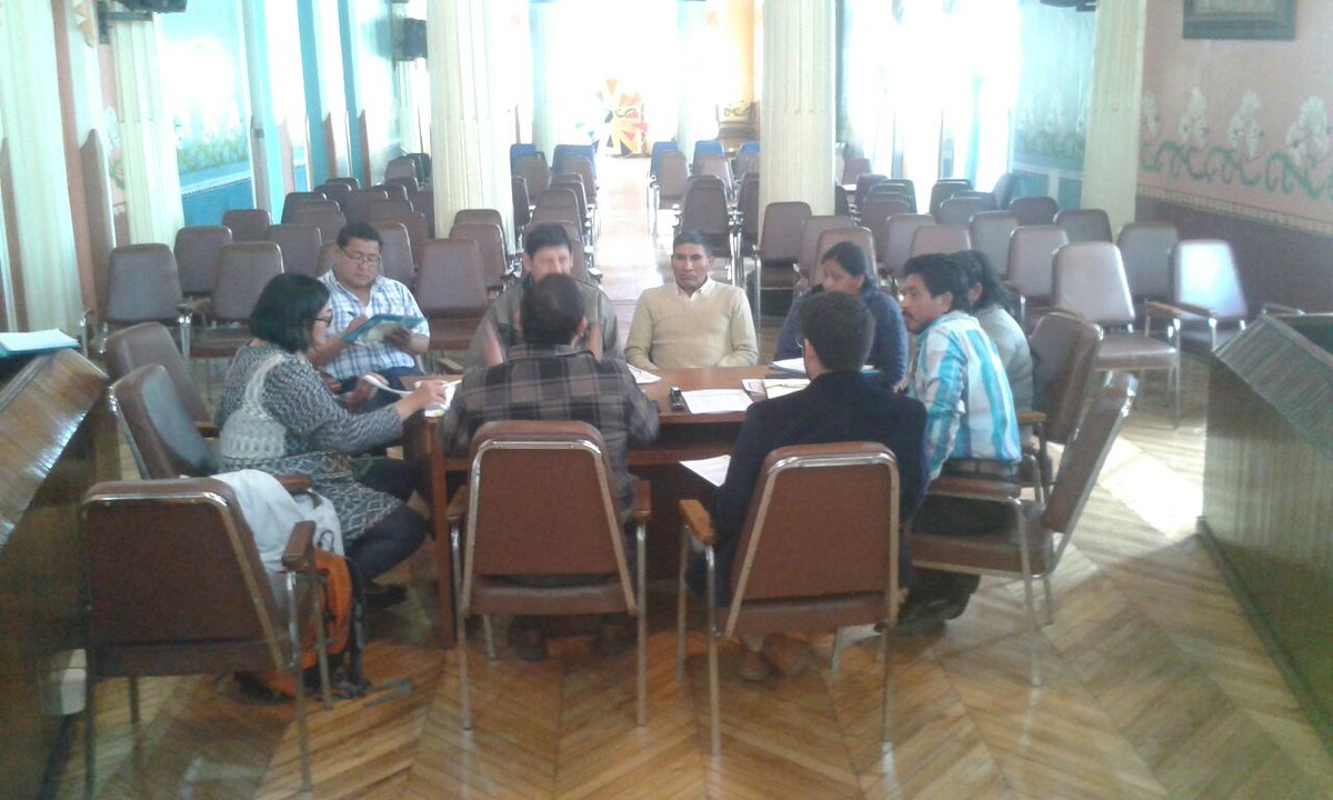 Levantamiento de la Consulta Ciudadana en el GADM Latacunga. Participan representantes de los 4 Consejos Parroquiales Urbanos.