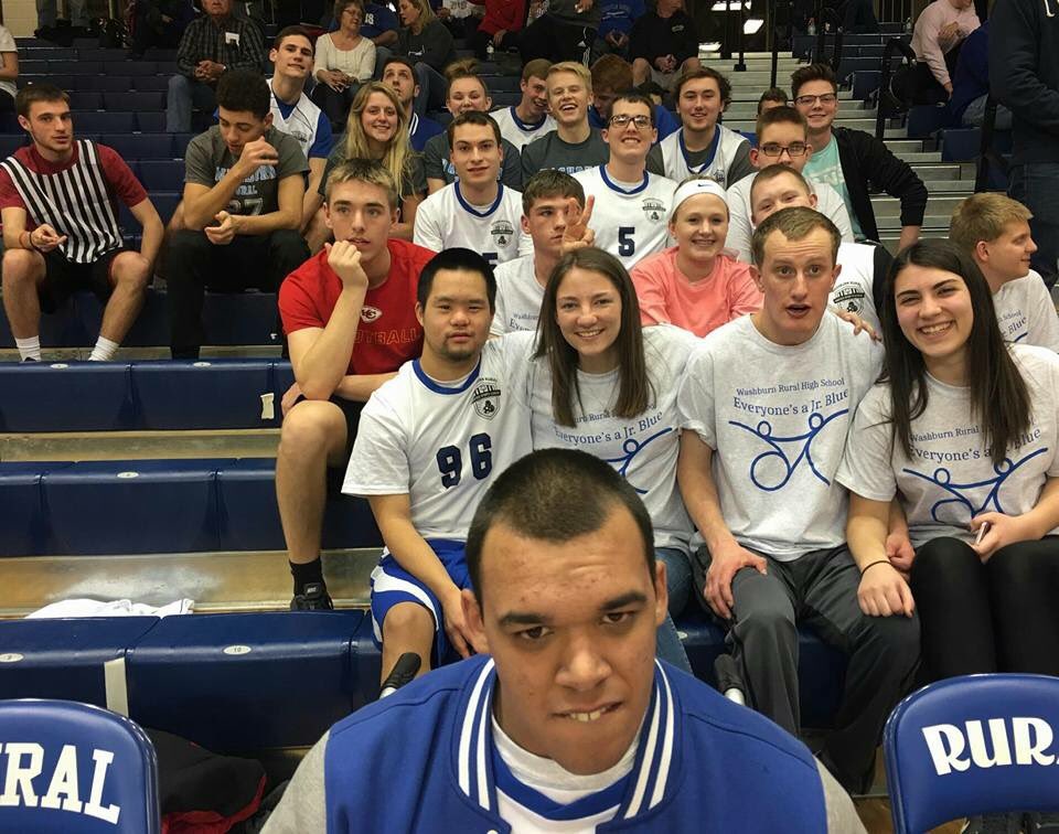 WRHSCOF's tweet photo. come support this amazing inclusive program that WRHS offers tonight at Everyone’s and Jr. Blue game! Some will be cheering and some will be playing basketball. https://t.co/1TMlW3RvdF