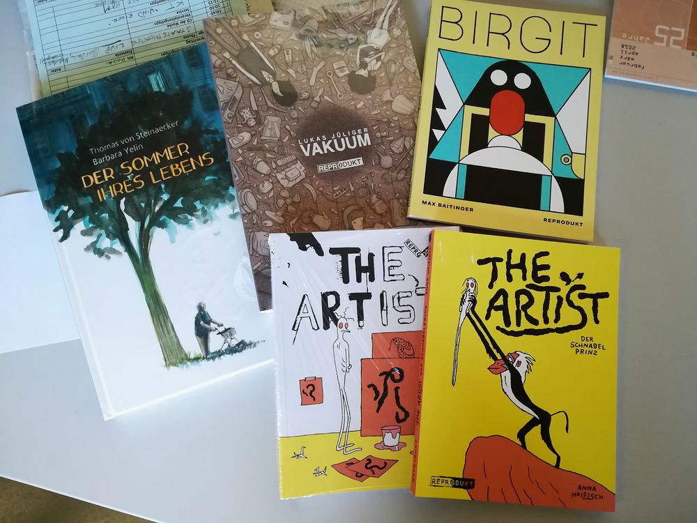 Verlosung zur Ausstellung "Die Neunte Kunst". Comics von <a href="/anna_haifisch/">Anna Haifisch</a> #MaxBaitinger  #LukasJüliger @barbyelin &amp; Thomas von Steinaecker aus dem <a href="/ReproduktComics/">Reprodukt</a> Verlag zu gewinnen. <a href="/EdithRussHaus/">Edith-Russ-Haus</a> #horstjanssenmuseum #stadtmuseumoldenburg oeins.de/home/artikel/a…