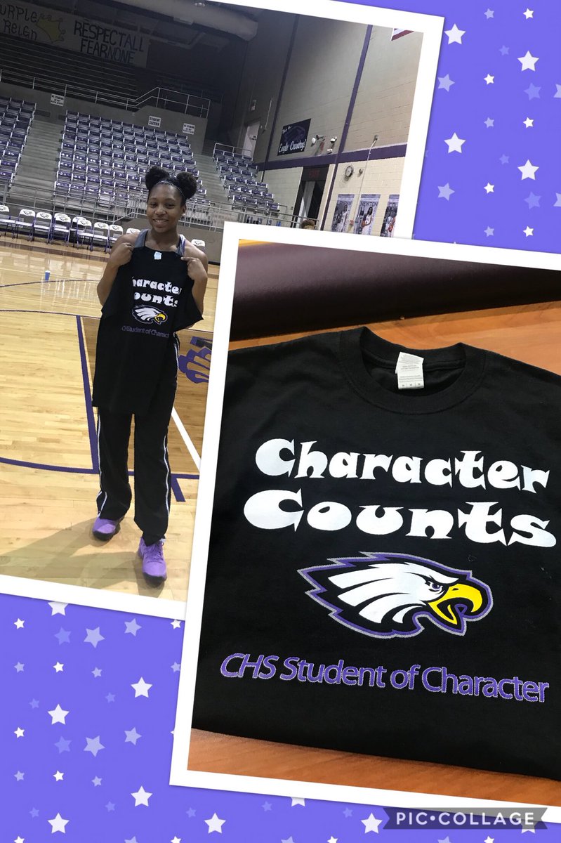 Congratulations to senior guard, Robbie Johnson for being selected as a CHS student of character. #humbleballer