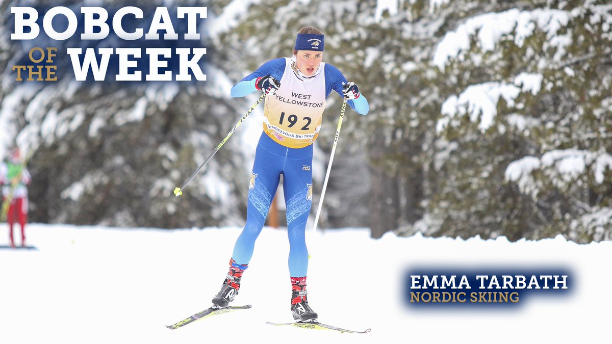 BobcatClub's tweet photo. The week's #BobcatoftheWeek is @MSUBobcatSkiing's Emma Tarbath! https://t.co/7d4UMbWWEq
To show you #BackTheCats support the #BobcatClub Annual Scholarship Fund:  https://t.co/kJ44mRxpSG https://t.co/XWUramRp0z