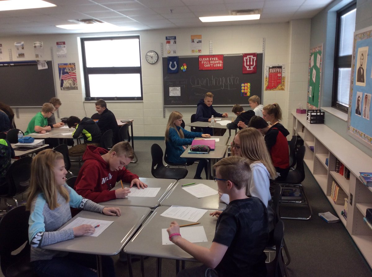 MrMcRobertsCG's tweet photo. Learning about Hinduism is more fun when you can play a reincarnation activity that gets you interacting with your peers! #Hinduism #MacsClass https://t.co/tXt49DTVKg