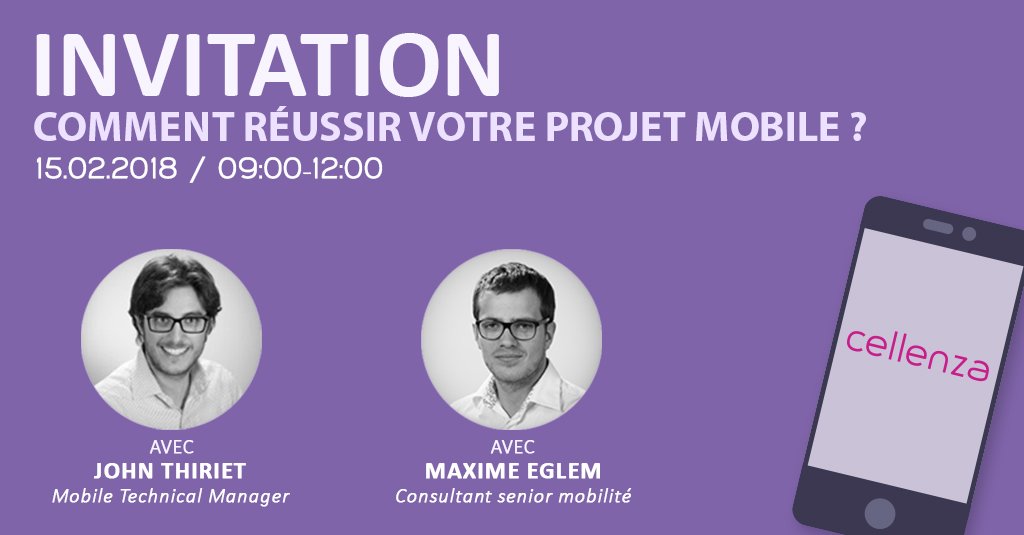 #Event : Vous avez un projet mobile ? 📱 Participez à notre matinale pour garantir la réussite de votre application. 

eventbrite.fr/e/billets-mati…