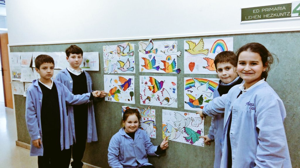 #svplh4 Mostrando los murales del #díaDeLaPaz