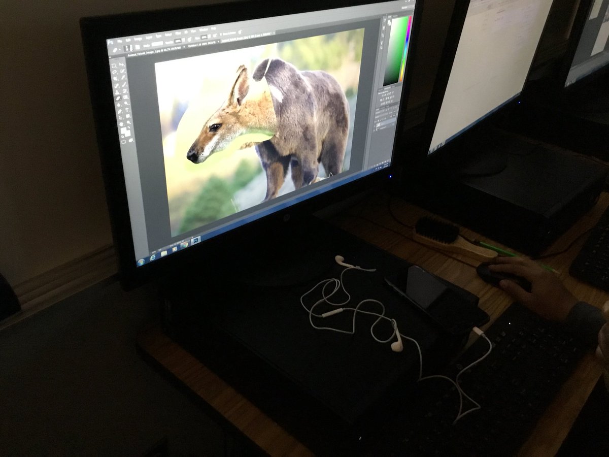 HHS_Canes's tweet photo. #Plan4YourFuture
Students in our digital media academy learn how to complete animal hybrids in Mr. Dozier’s digital media class. Students are using real-world software that will assist them in being successful in the future. https://t.co/TRPTeQLi40