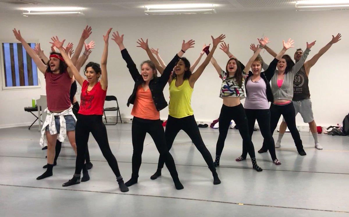 - Studends - Les années 80 remis aux goûts du jour ! Fame mis à l’honneur par les élèves de l’EPCM 🎤✨ #Répétitions #Danse #Chorégraphie