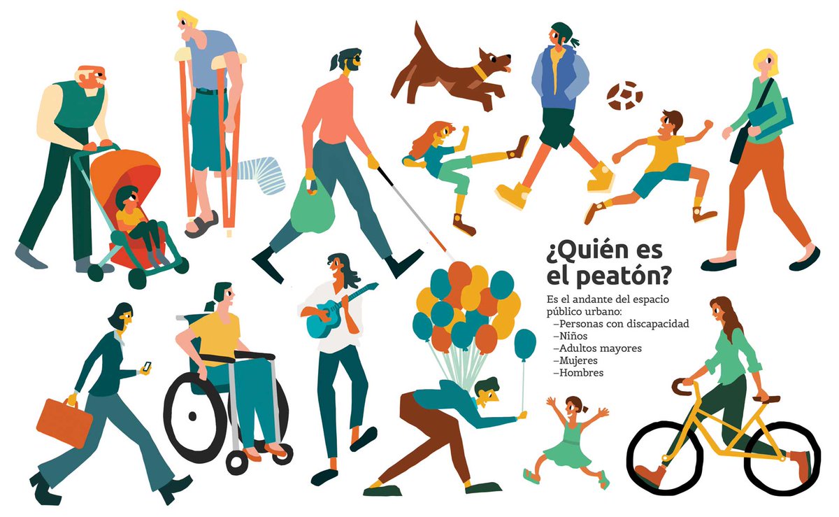 ¿Hacia dónde los llevarán sus pasos hoy? Luchemos porque sea lejos y en las mejores condiciones. 
<a href="/LigaPeatonal/">Liga Peatonal</a>