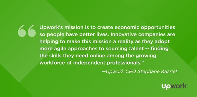 Upwork surpasses $4 billion of cumulative work completed via its website #freelancing #futureofwork bit.ly/2nNPVIt