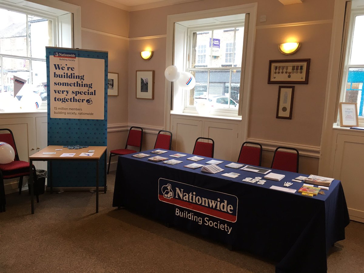 NBS_emma's tweet photo. Great to be a part of our very first pop up branch in Stokesley today, providing the community with financial support, help and information!😁 @RichardFitz @mrshollyleach https://t.co/X05uvAaN0r