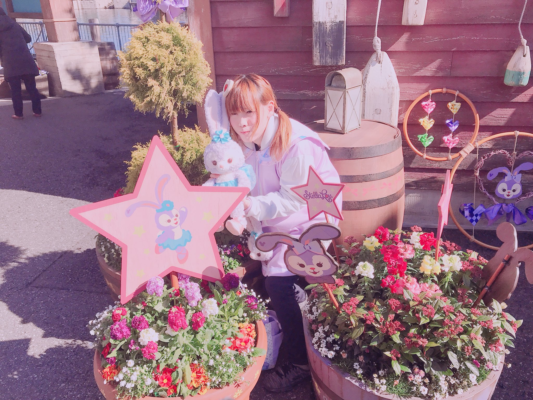 しらすのこうげき ひよりちゃん ディズニーいってました ステラおばさん 女装 オトコの娘 ひより しらすのこうげき ディズニー ディズニーシー Tds ステラ ルー うさ耳 カチューシャ 女装芸人 T Co S1su9zxmeu Twitter
