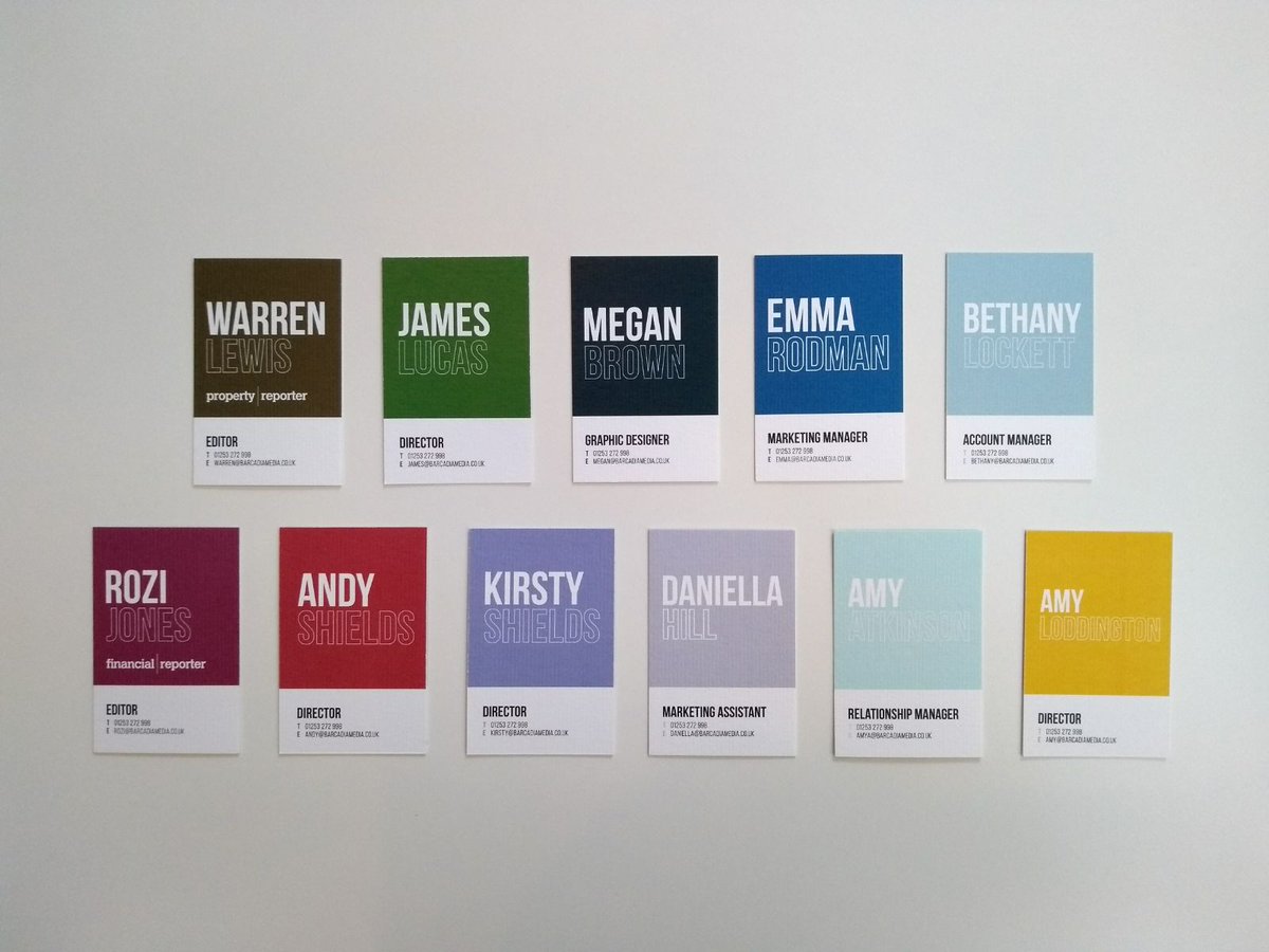 How slick do our new business cards look? They feel beautiful too on recycled card stock 😍 thank you <a href="/HaslamPrinters/">Haslam Printers</a> - we love them!