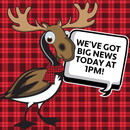SaultTourism's tweet photo. WARNING: WAY TOO FUNNY! Want To Find out about this super epic festival coming in June? Join us today at 1pm at @machineshopssm!
#WhatsTheFuss #WTFFest #MooseGoose @therealrussellp https://t.co/bNEwDdHlOi