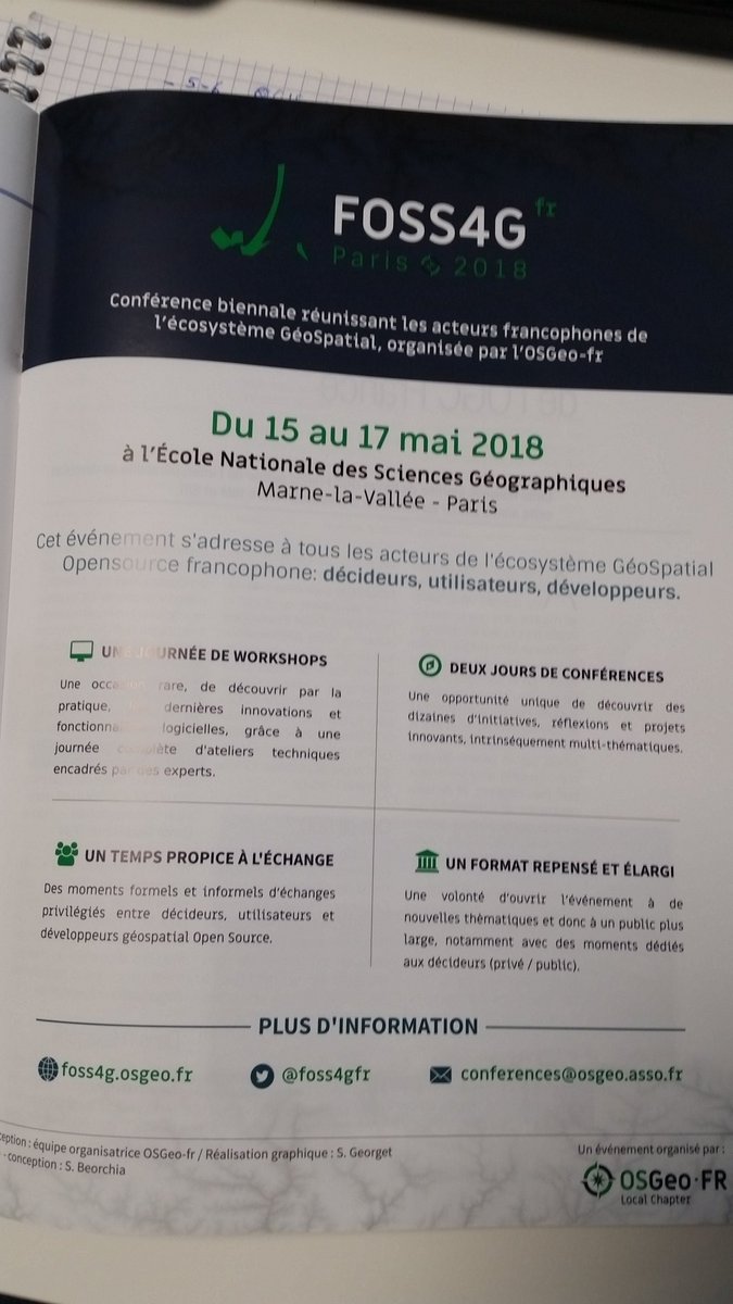 yjacolin's tweet image. #FOSS4GFR dans le dernier geomatique expert !  @osgeofr