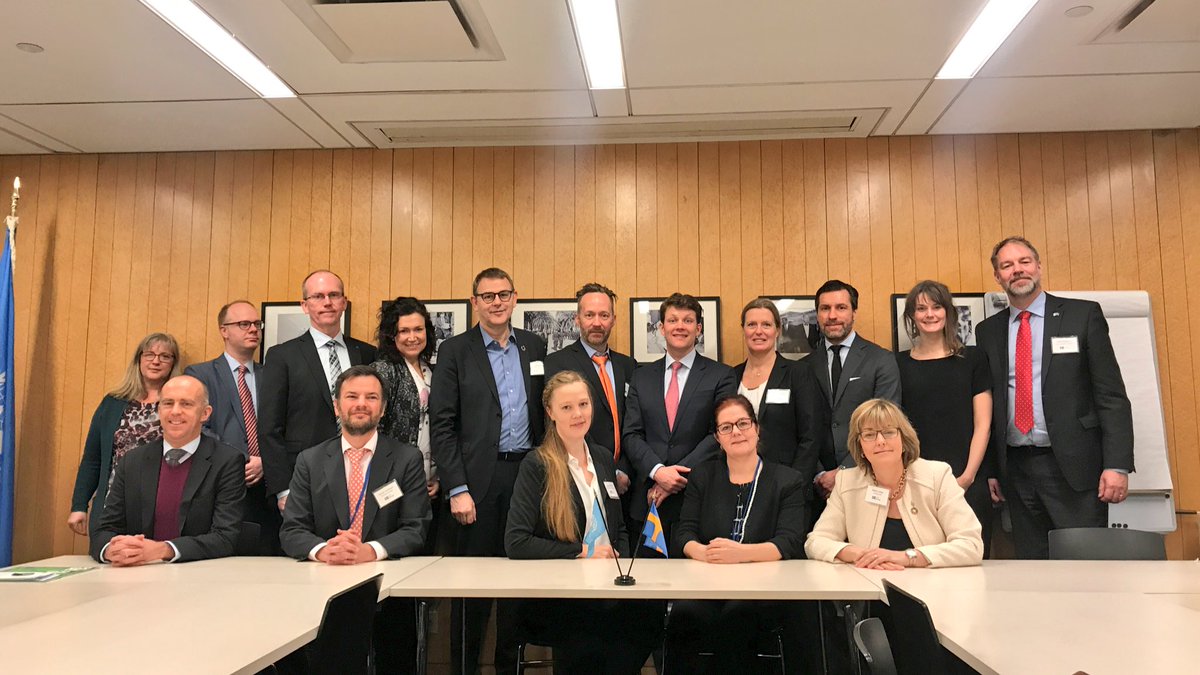 We are happy to welcome 🇸🇪 companies to #NYC for #TeamSweden's innovative program "Accelerate Your Business with the #UN"! 

#Agenda2030 clearly outlines the necessity for innovative &amp; sustainable solutions - we welcome the Swedish Private Sector to the multilateral space.