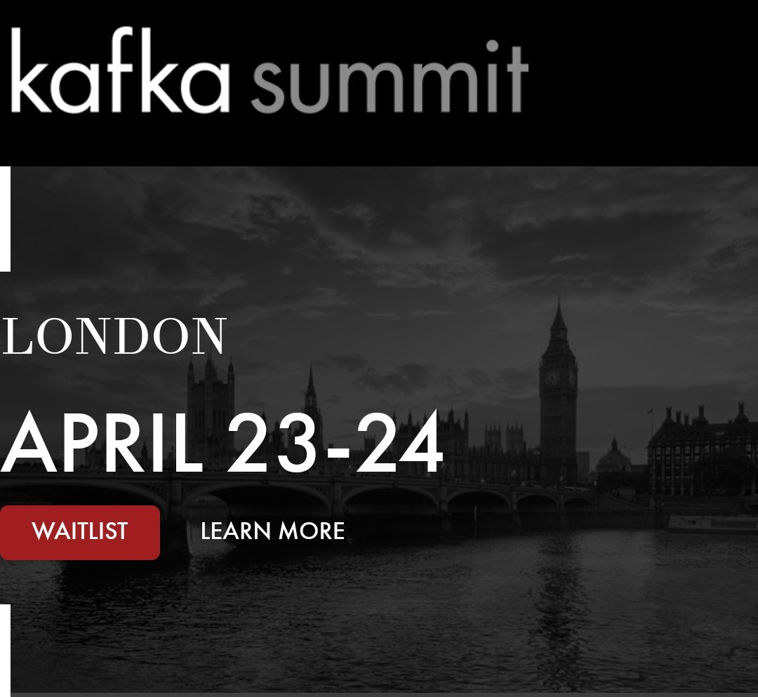 hpgrahsl's tweet image. Currently considering myself very lucky that I got a ticket for @apachekafka #summit London. It&apos;s already sold out over two months before...would you believe it? #KafkaSummit2018