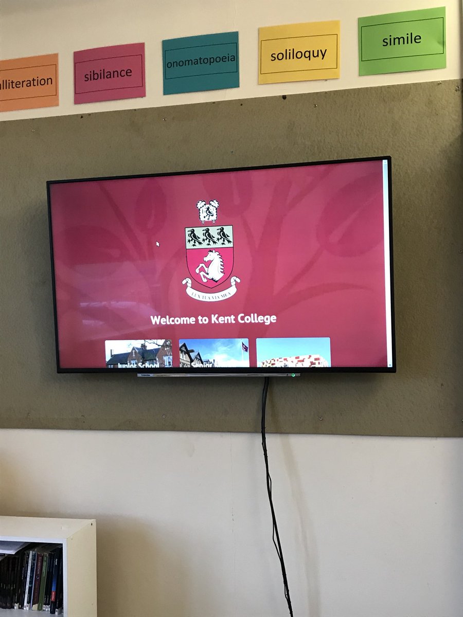 KentCollegeIT's tweet photo. 55” UHD 4K Smart TV installed into English E4. Looks awesome! https://t.co/L3EknTqDPD