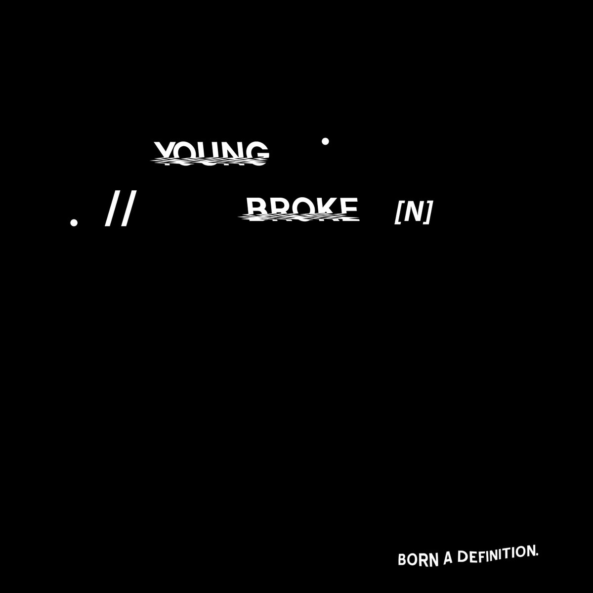 innactivefruit's tweet image. young and broke[n] a story on youth culture
